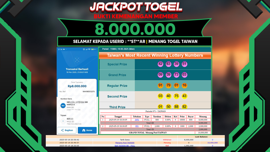Bukti JP mayortogel